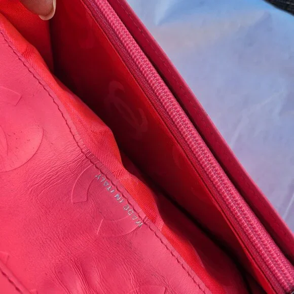 CHANEL Cambon Line CC Black Calfskin Leather Quilted Long Wallet - Picture 5 of 12